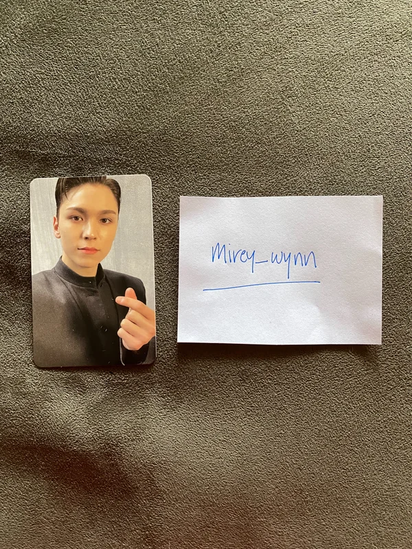 Face The Sun - ep.1 Control Vernon Photocard