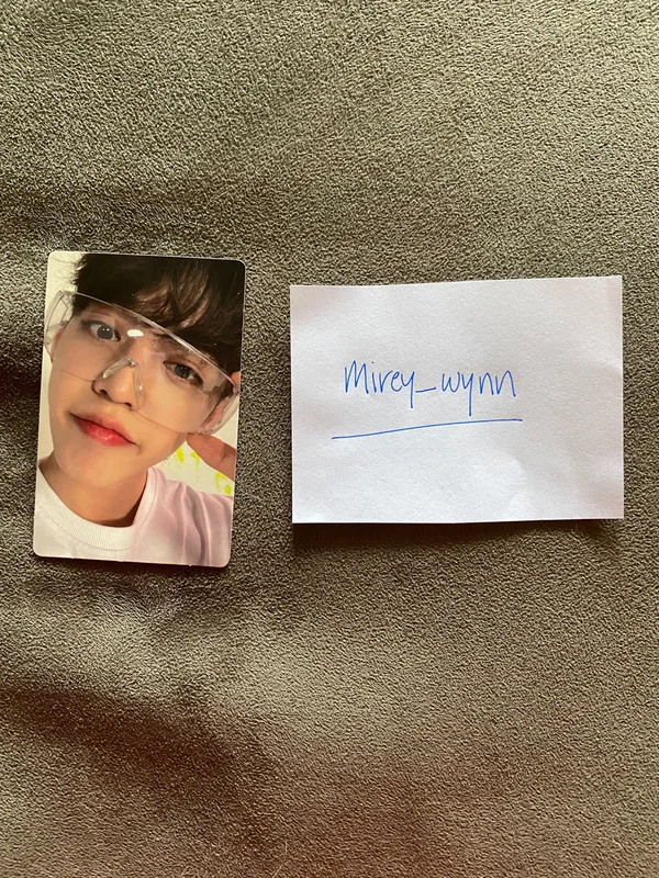Face The Sun - Carat S.Coups Photocard