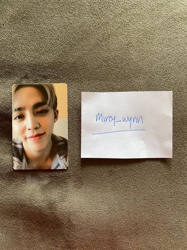 Face The Sun - Carat S.Coups Photocard