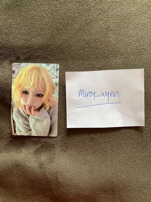 Versus: VirtuouS - POCA Siyeon Photocard