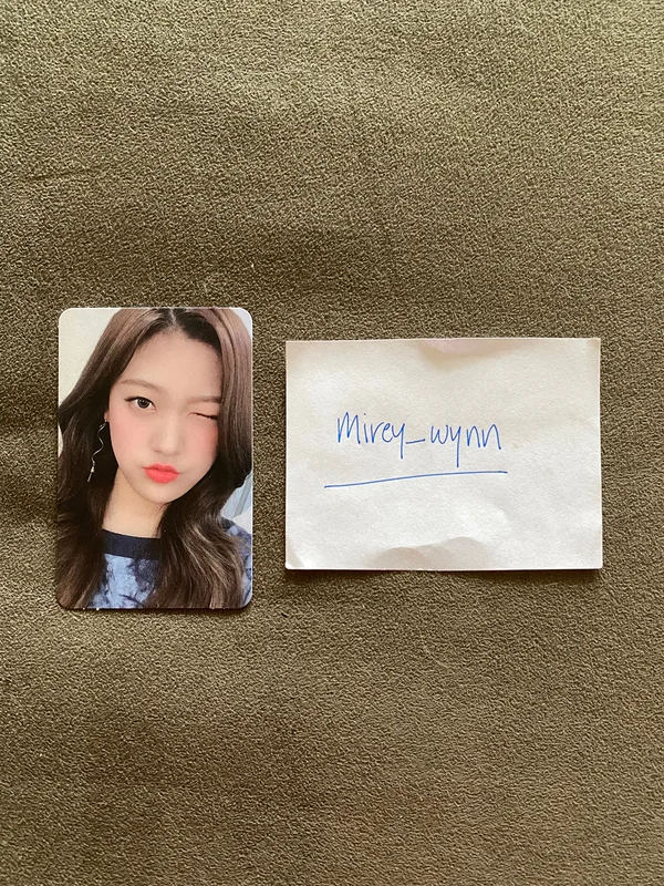 [12:00] MYMUSICTASTE Choerry Fansign Photocard
