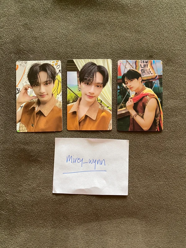 SEVENTEEN ジュン weverse 特典 Seventeen JUN 'SEVENTEENTH HEAVEN - Jun Weverse 3 PC Set