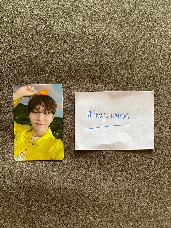 SECTOR 17 - Seungkwan NEW BEGINNING Photocard