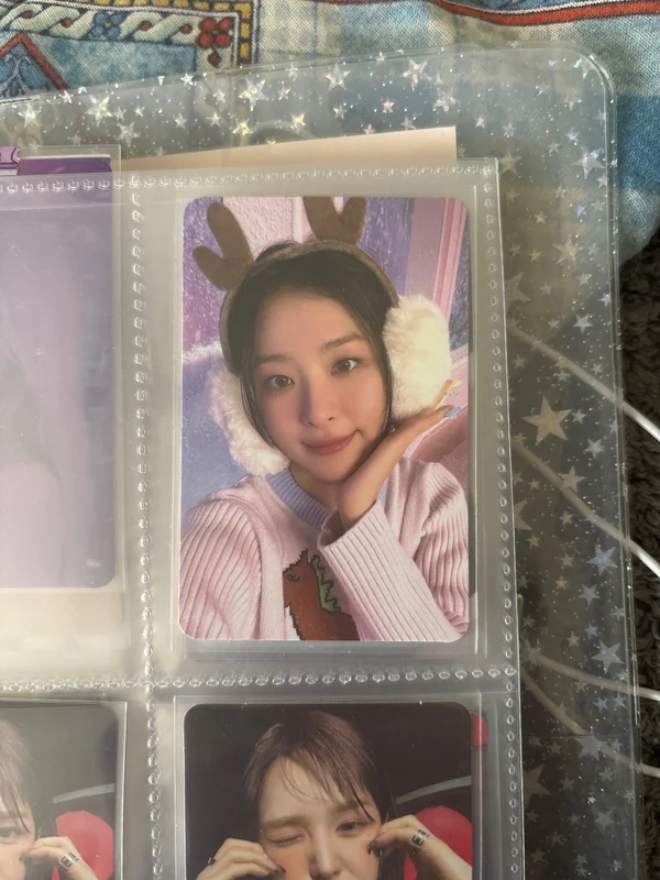 2022 PINK CHRISTMAS PHOTO CARD RANDOM PACK SPECIAL