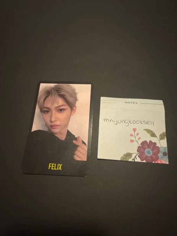 Pocamarket, Stray Kids FELIX Clé 1 : MIROH K-pop Photocard