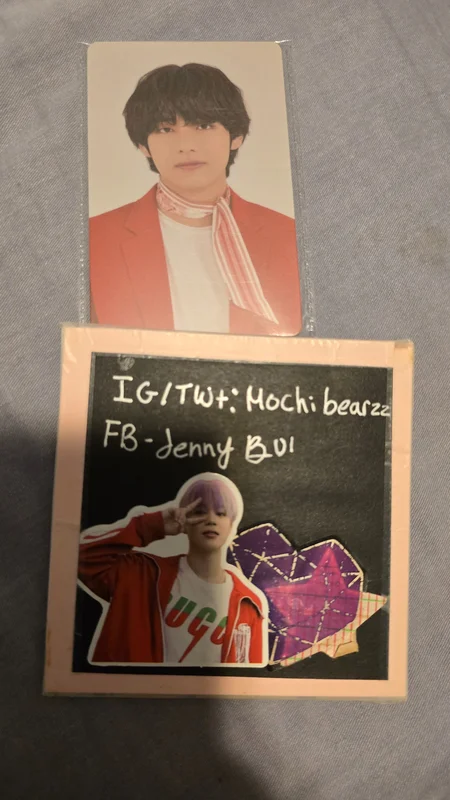 Map Of The Soul On:E Card Ticket