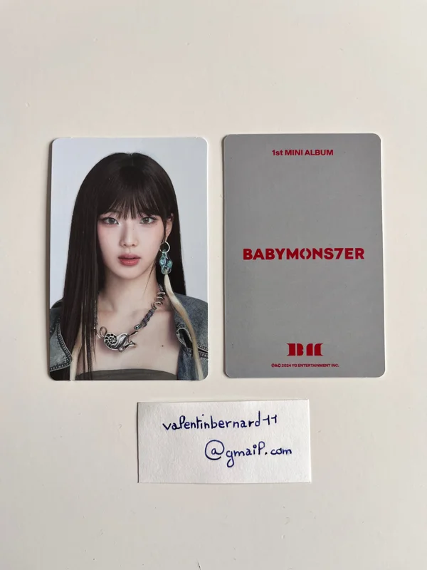 Pocamarket, BABYMONSTER RUKA BABYMONS7ER YG TAG ALBUM VER. K-pop