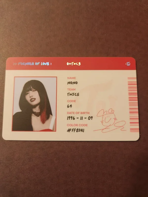Formula of Love SCIENTIST ID CARD