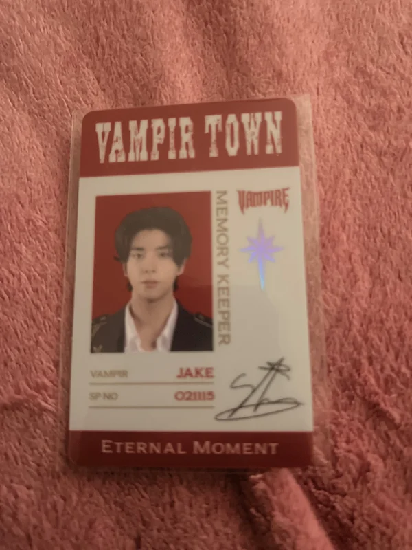 ENHYPEN WORLD COUPON CARD COLLECTION VAMPIRE BASIC ver.