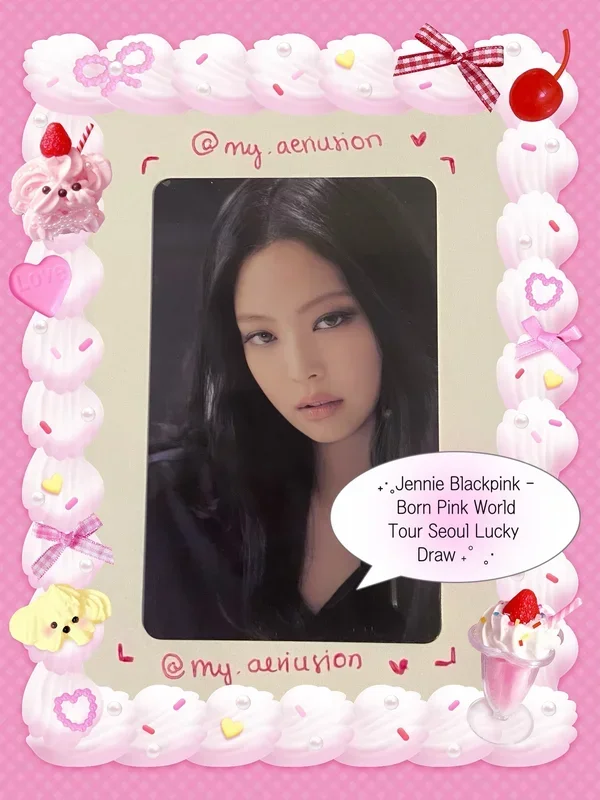 BLACKPINK WORLD TOUR BORN PINK MD BOOTH LUCKY DRAW