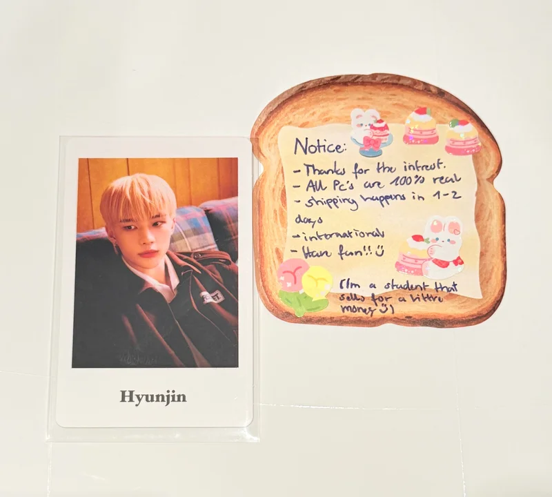 THE SOUND Photo card set Hyunjin