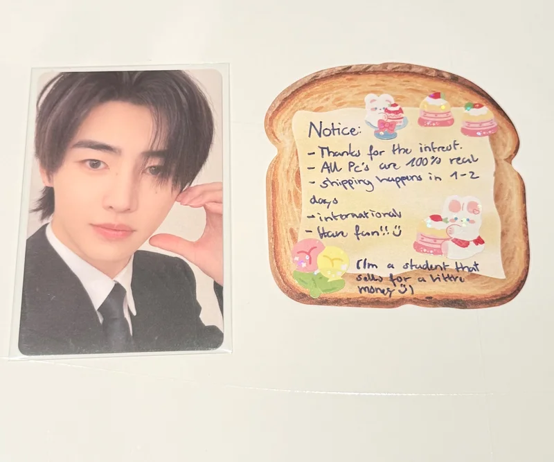 YIZHIYU x ENHYPEN 'DESIRE : UNLEASH' POP-UP STORE ALBUM REWARD