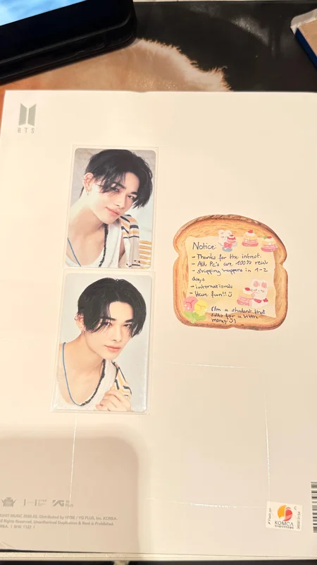 BESIDE:ENHYPEN PHOTO CARD NI-KI SET