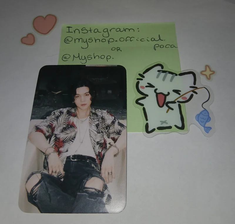 Min Yoongi photocard D-DAY