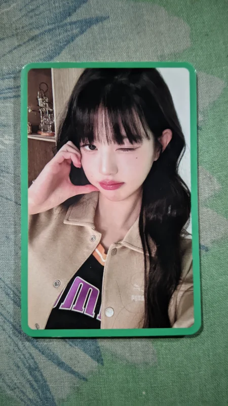 [PUMA x IVE] Jang Wonyoung Official Photocard  Worn by IVE (Palermo ver.)