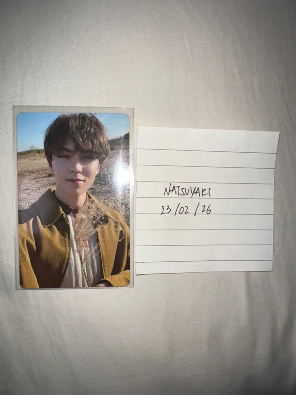 Pocamarket, Seventeen VERNON Face the Sun WEVERSE K-pop Photocard