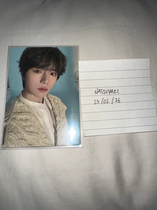 TOMORROW X TOGETHER WORLD TOUR ACT : PROMISE Mini Photo Card