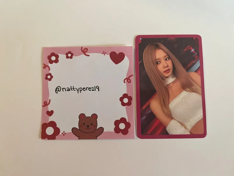 READY TO BE PHOTOCARD SET READY VER.