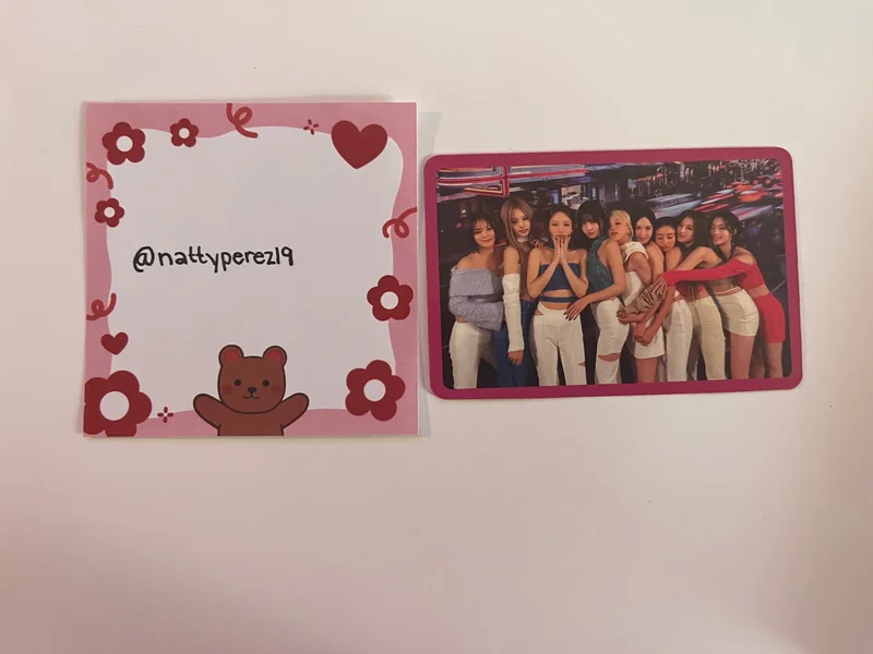 READY TO BE PHOTOCARD SET READY VER.
