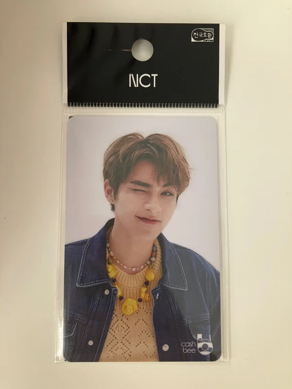 NCT 2020 Resonance Part 1 WayV Official Xiaojun Cashbee Photocard