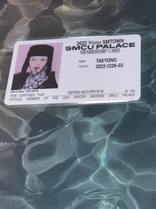 2022 Winter SMTOWN : SMCU PALACE (Membership Card Ver.)