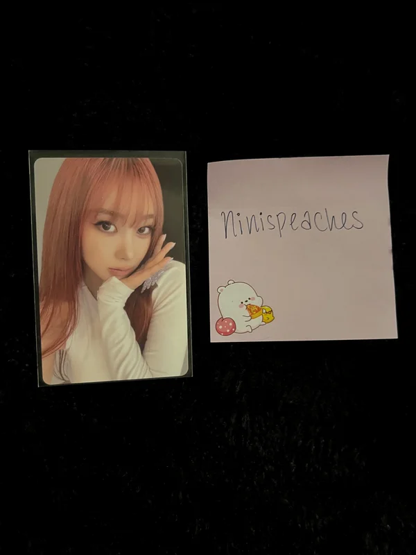 Giselle 2025 aespa LIVE TOUR SYNK : aeXIS LINE RANDOM TRADING CARD SET X ver.