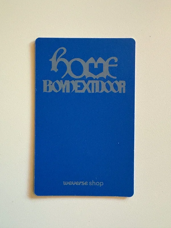 BOYNEXTDOOR JAEHYUN 'HOME WEVERSE' Photocard | Sold by noraocean