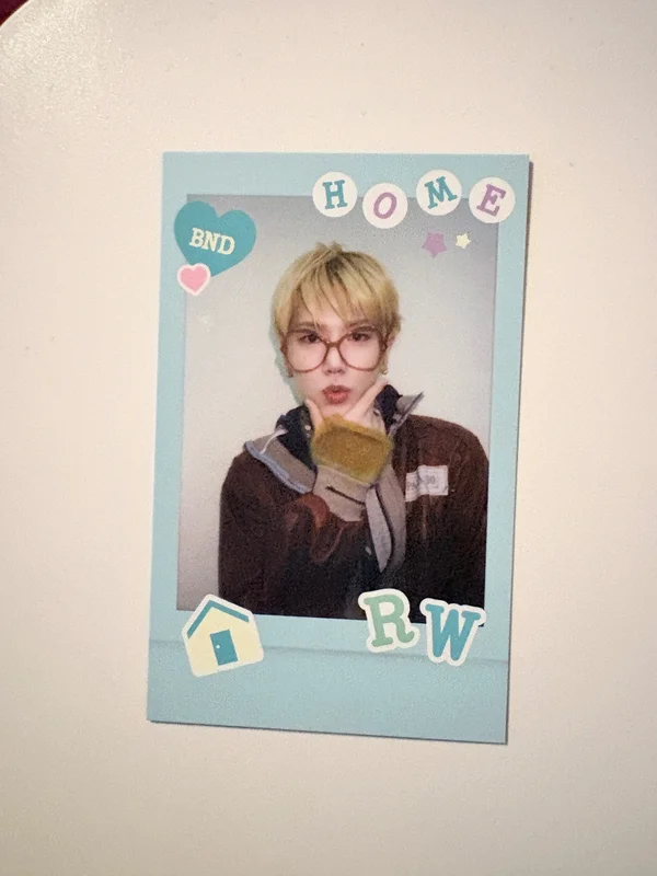 HOME POP-UP STORE Instant Photo Card