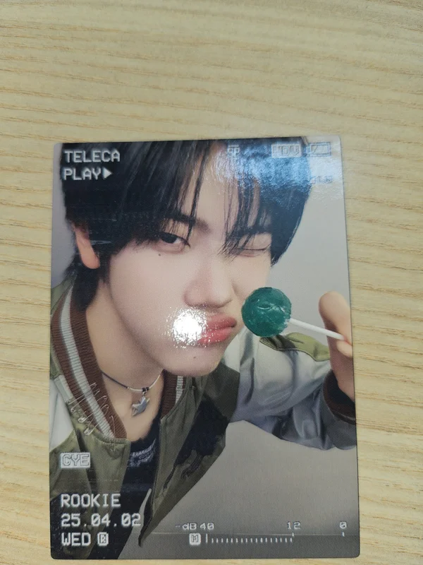 TELECA COLLECTION CARD 2025 K-POP ROOKIE RARE