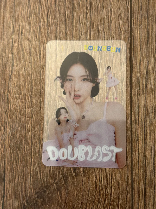 DOUBLAST Clear Photocard
