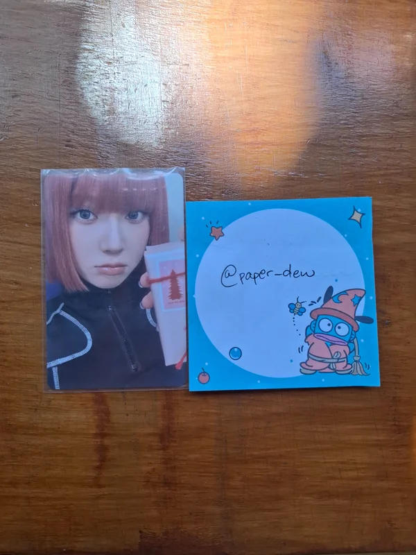 2024 PINK CHRISTMAS PHOTO CARD RANDOM PACK