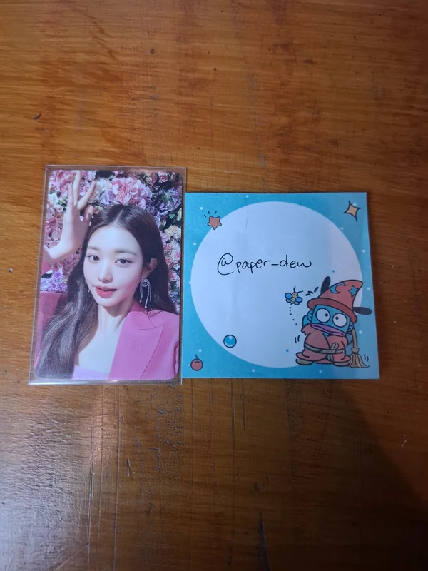 IVE THE FIRST FAN CONCERT The Prom Queens PHOTOCARD DECO SET