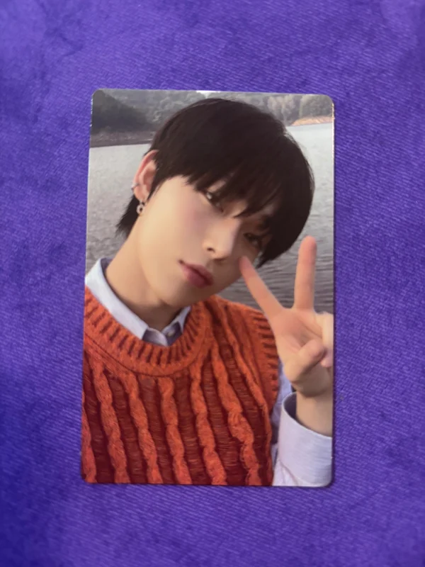 Pocamarket, ENHYPEN SUNOO ORANGE BLOOD ENGENE ver. K-pop Photocard