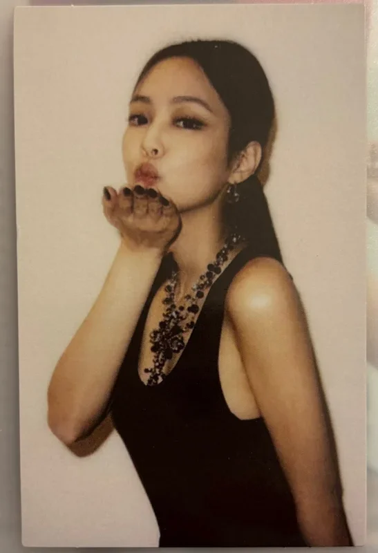 Jennie the album photocard