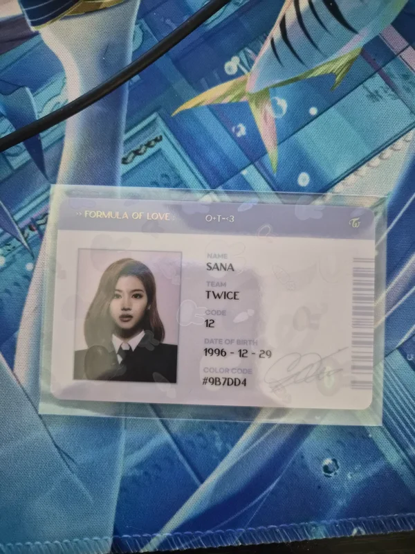 Formula of Love: O+T=<3 SCIENTIST ID CARD