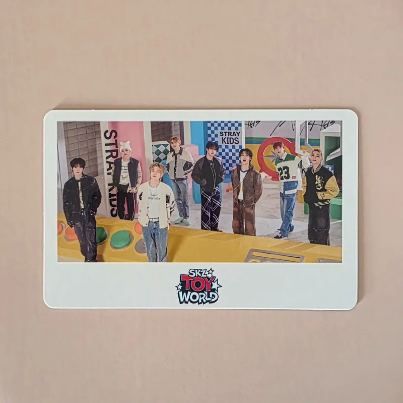 Stray Kids Fan Connecting 2024 SKZ TOY WORLD Photo card set