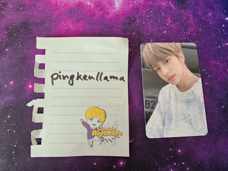 Pocamarket, Stray Kids HYUNJIN Clé 2 : Yellow Wood K-pop Photocard