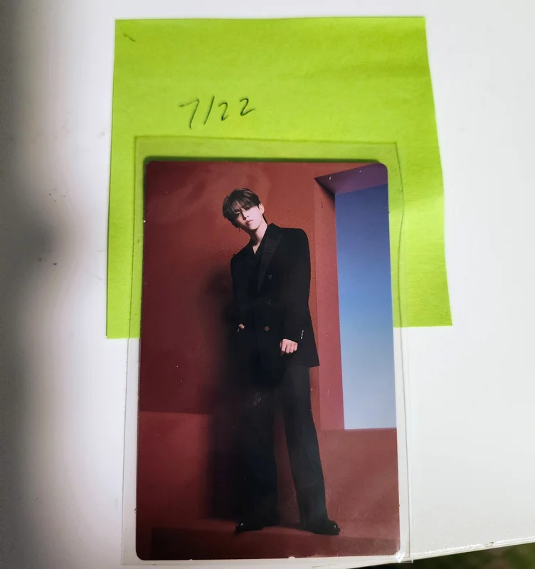 SEVENTEEN CONCERT POWER OF LOVE TRADING CARD