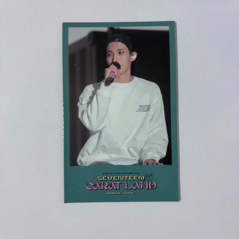 2022 SEVENTEEN in CARAT LAND MEMORY BOOK+ SPECIAL SET WEVERSE