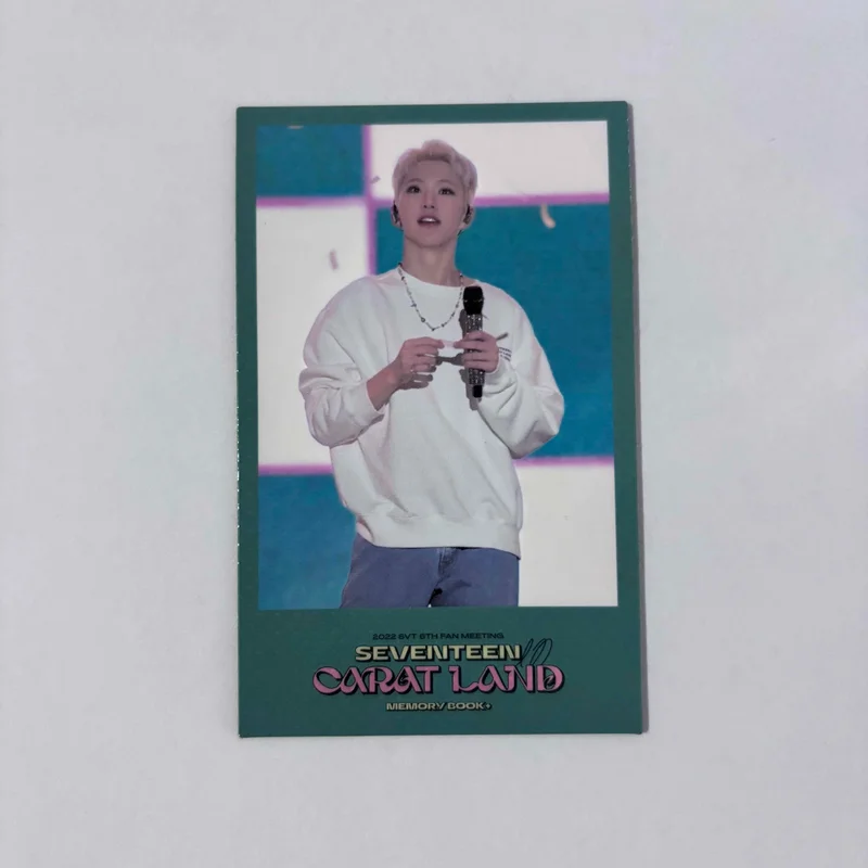 2022 SEVENTEEN in CARAT LAND MEMORY BOOK+ SPECIAL SET WEVERSE