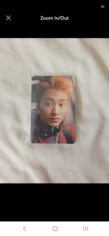 NCT 127 #127 Mark Firetruck photocard