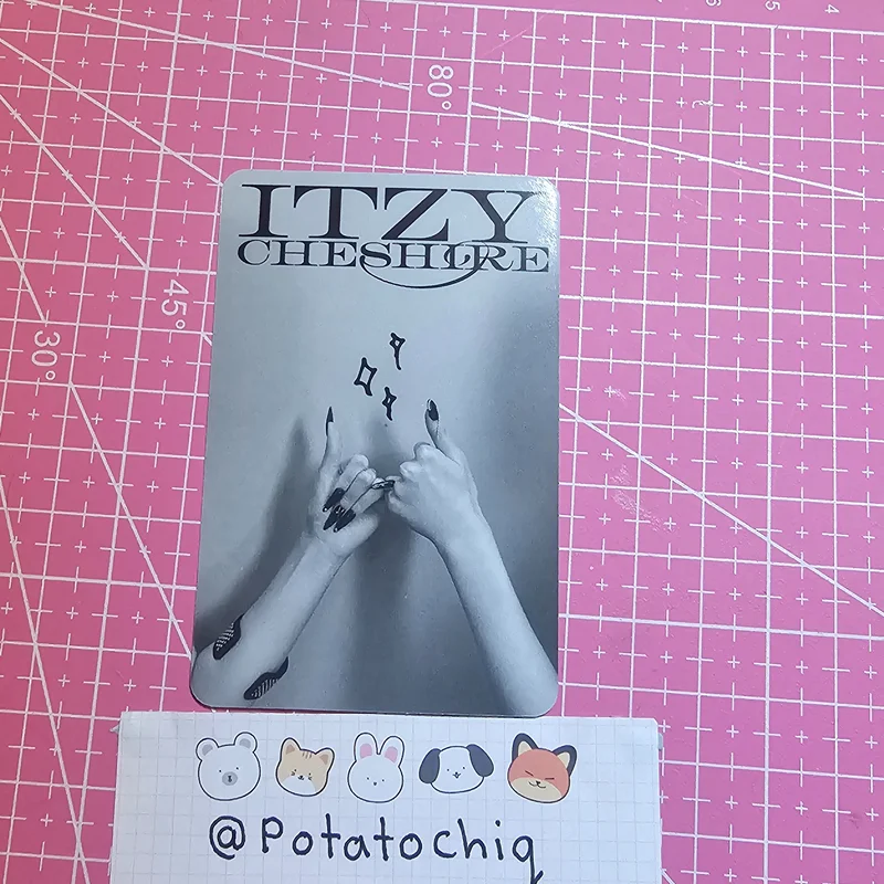 ITZY Unit 'CHESHIRE STANDARD EDITION' Photocard | Sold by