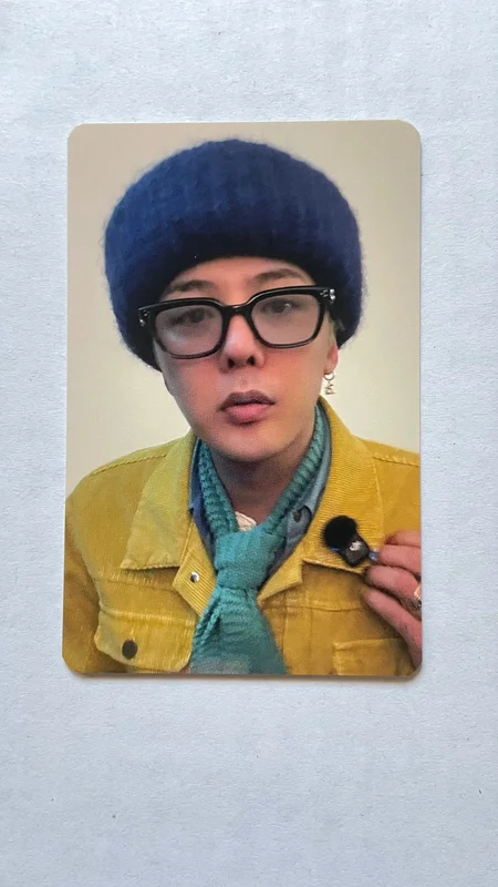 G-DRAGON 2025 WORLD TOUR [bermensch] PHOTOCARD PACK