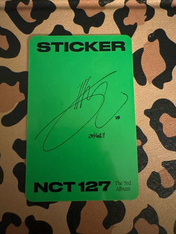 nct ジェヒョン トレカ nct sticker バインダー トレカ NCT JAEHYUN 'Sticker Sticky Ver.' Photocard | Sold by pucktini