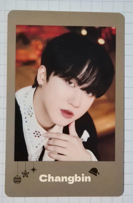 Xmas POPUP STORE 2023 PHOTO CARD SET. Changbin