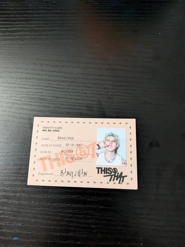 Bangchan: THIS & THAT