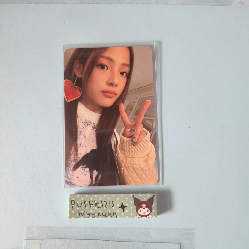 NewJeans Minji OMG Message Card Photocard