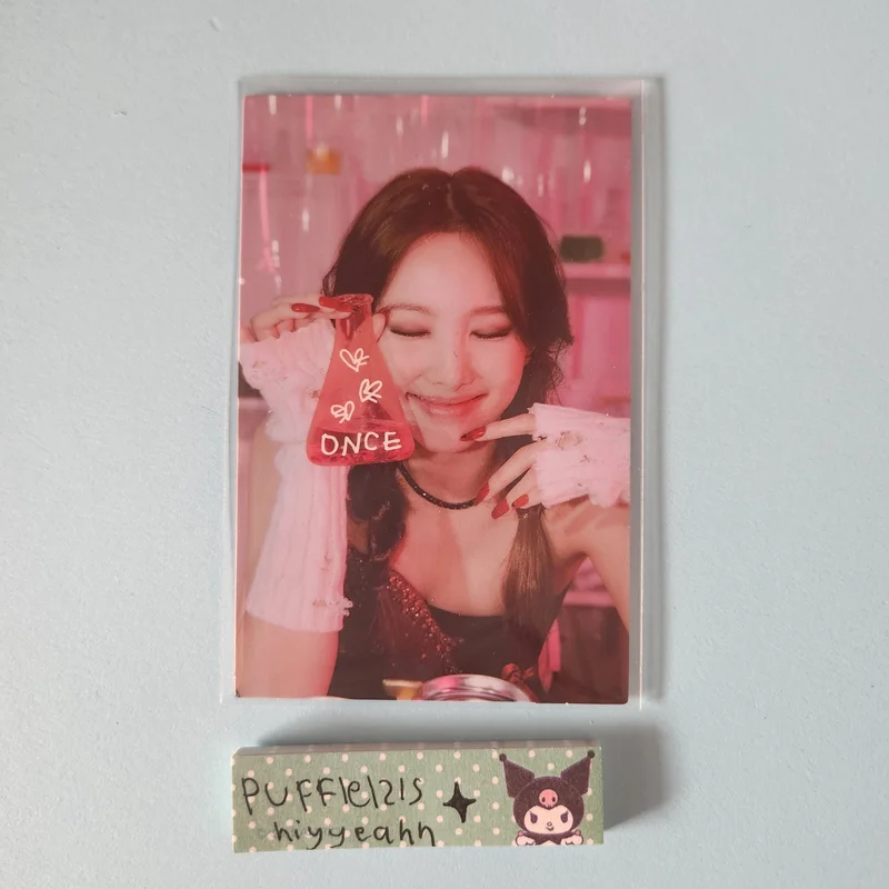 Nayeon formula of love scratch card already scratched