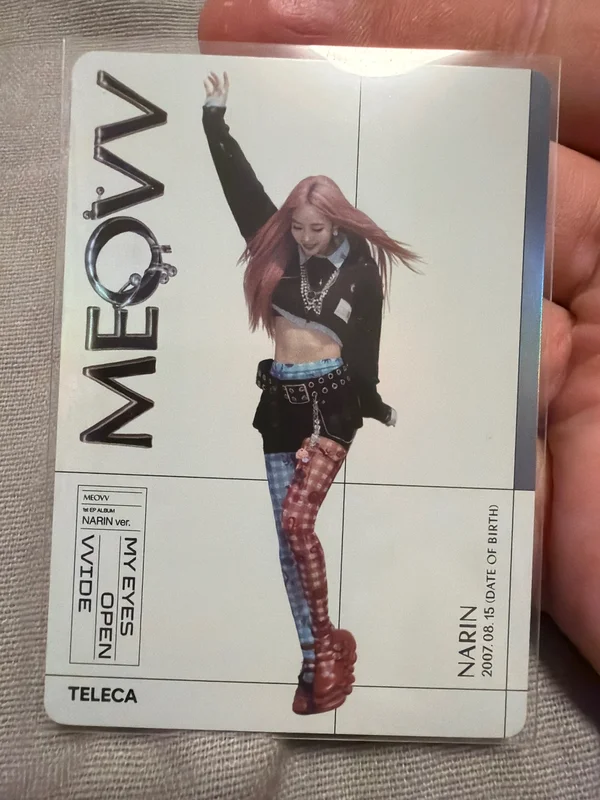 MEOVV TELECA COLLECTION CARD RARE