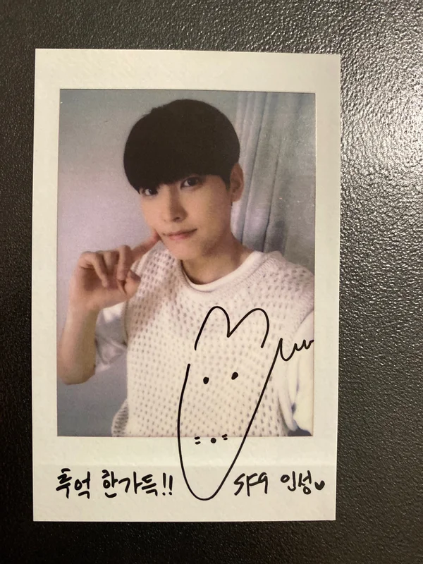 SF9 INSEONG 'SF9 3rd Photo Book [Nerd Version]' Photocard | Sold